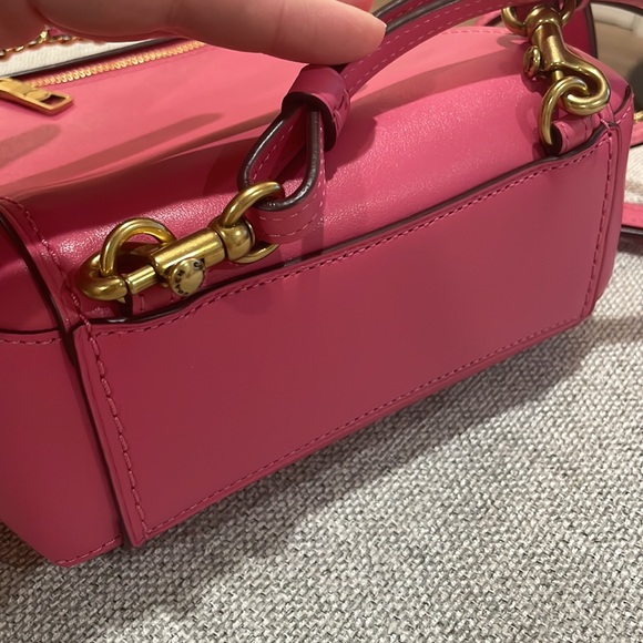 New! Coach Parker Leather Backpack - Picture 13 of 15